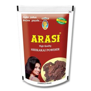 Arasi Herbal Shikakai Powder - 100g Sachet Packing