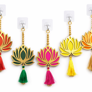 Lotus Wall Hanging | Festive Door & Wall Décor with Tassel