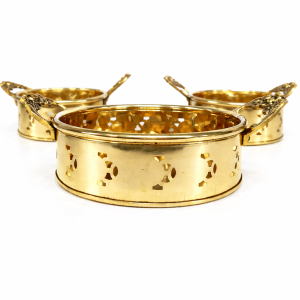 Classic Brass Tray with Carry Handle