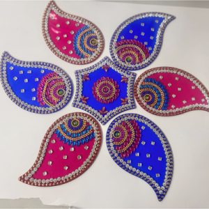 Acrylic Rangoli – 12 Inch