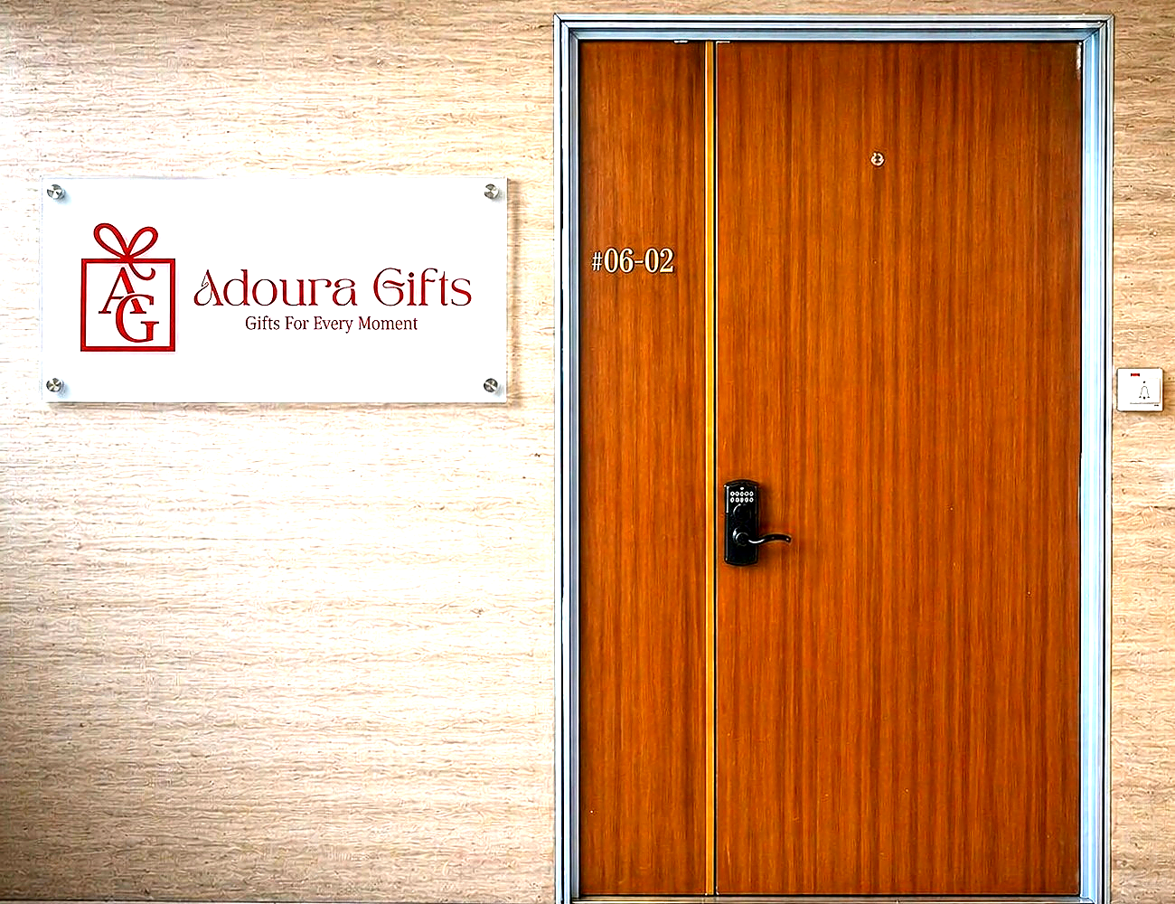 Entrance of Adoura Gifts - Gifts for Every Moment
