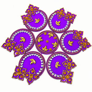 Reusable Acrylic Baby Rangoli