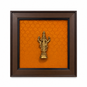 Premium Brass Nithya Kalyana Perumal Wall Frame | Pooja Hanging