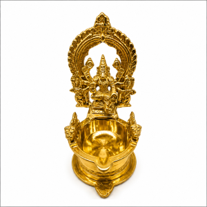 Brass Varahi Amman Vilakku Diya Lamp for Pooja Decor Use