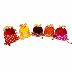 Reusable Fabric Potli Gift Bag | Ideal for Wedding, Festive