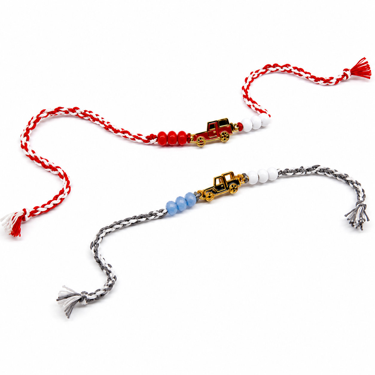 Side view of jeep rakhi.