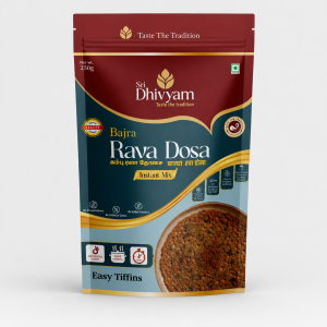 Bajra, Rava dosa instant mix package from Sri Dhivyam