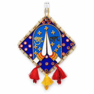 Shubh Labh Hanging with Tassels | Deepavali & Festive Décor | 1 Piece